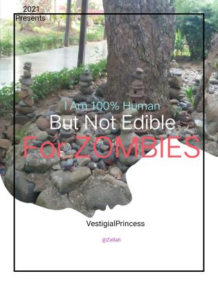 I Am 100% Human But Not Edible For Zombies (」ﾟﾛﾟ)｣